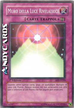 MURO DELLA LUCE RIVELATRICE