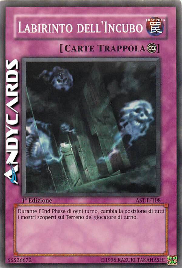 LABYRINTH OF NIGHTMARE | AndyCards Srl