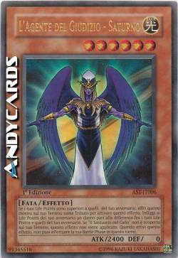 THE AGENT OF JUDGMENT - SATURN