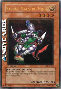 SASUKE MAESTRO NINJA