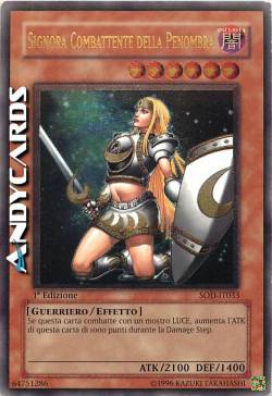 SIGNORA COMBATTENTE DELLA PENOMBRA