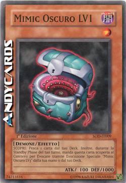 MIMIC OSCURO LV1