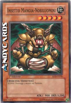 INSETTO MANGIA-NOBILUOMINI