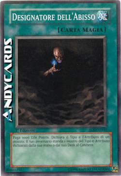 DESIGNATORE DELL'ABISSO