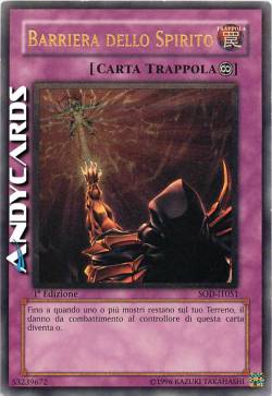 BARRIERA DELLO SPIRITO