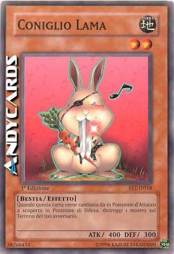 CONIGLIO LAMA