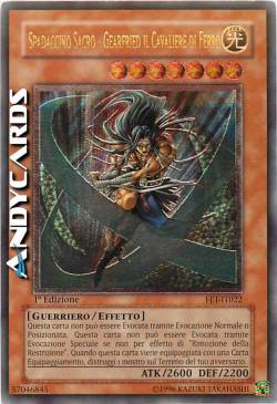 SPADACCINO SACRO - GEARFRIED IL CAVALIERE DI FERRO