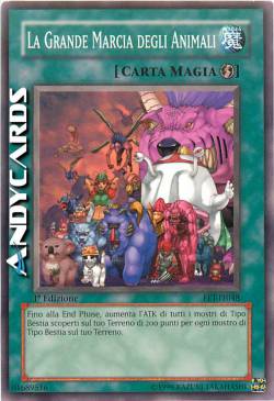 LA GRANDE MARCIA DEGLI ANIMALI