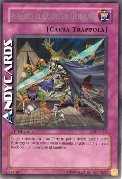 ASSALTO AL QUARTIER GENERALE