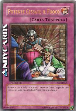 POTENTE CESSATE IL FUOCO