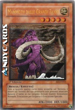 MAMMOTH DALLE GRANDI ZANNE