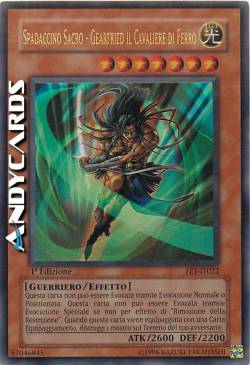 SPADACCINO SACRO - GEARFRIED IL CAVALIERE DI FERRO