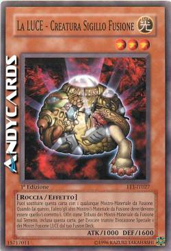 LA LUCE - CREATURA SIGILLO FUSIONE