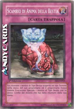 SCAMBIO DI ANIMA DELLA BESTIA