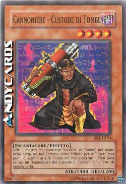 CANNONIERE - CUSTODE DI TOMBE