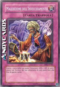 MALEDIZIONE DELL'INVECCHIAMENTO