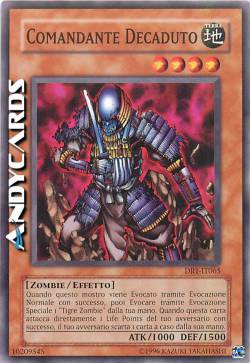 COMANDANTE DECADUTO