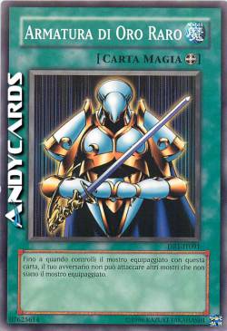 ARMATURA DI ORO RARO