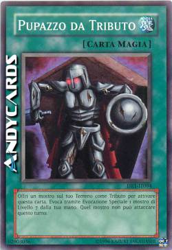 PUPAZZO DA TRIBUTO