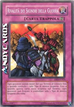 RIVALITÀ DEI SIGNORI DELLA GUERRA