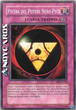 PIETRA DEL POTERE NERO-PECE