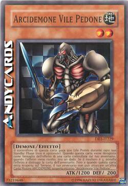 ARCIDEMONE VILE PEDONE