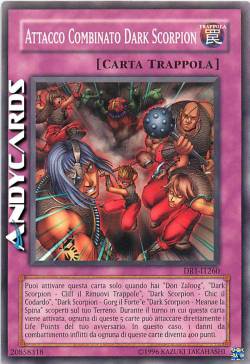 ATTACCO COMBINATO DARK SCORPION