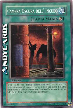 CAMERA OSCURA DELL'INCUBO