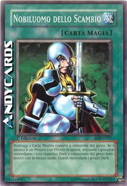 NOBILUOMO DELLO SCAMBIO