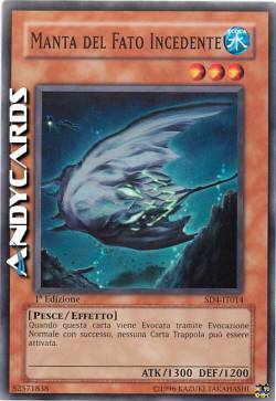 MANTA DEL FATO INCEDENTE