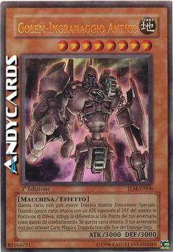 GOLEM-INGRANAGGIO ANTICO