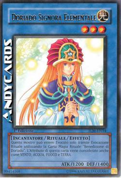 DORIADO SIGNORA ELEMENTALE