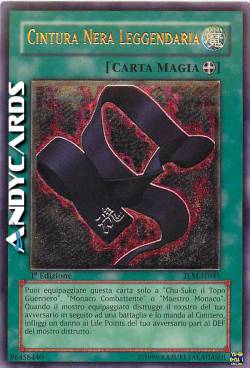 CINTURA NERA LEGGENDARIA