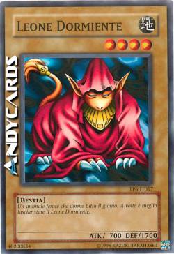 LEONE DORMIENTE