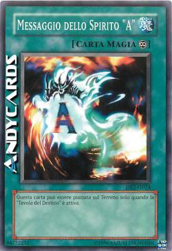 SPIRIT MESSAGE "A"