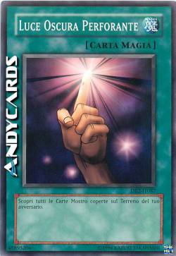 LUCE OSCURA PERFORANTE