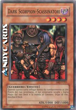 DARK SCORPION - SCASSINATORI
