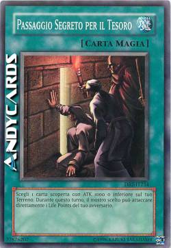 PASSAGGIO SEGRETO PER IL TESORO