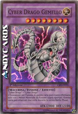 DRAGO CYBER GEMELLO (EX CYBER DRAGO GEMELLO)