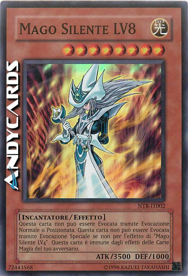 Yu-Gi-Oh! Silent Magician LV8 – Einzelkarte Aus Legendary Decks II, Common, Unlimited Edition (TCG)