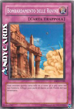 BOMBARDAMENTO DELLE ROVINE