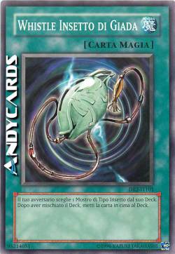 WHISTLE INSETTO DI GIADA