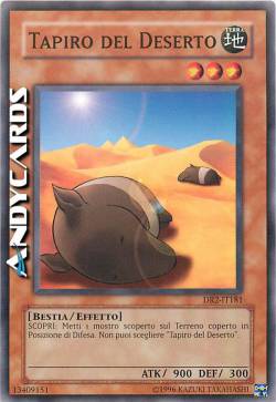 TAPIRO DEL DESERTO