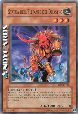 STATUA DELL'ELEFANTE DEL DISASTRO