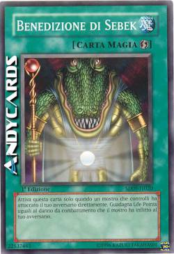 BENEDIZIONE DI SEBEK
