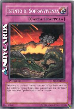 ISTINTO DI SOPRAVVIVENZA