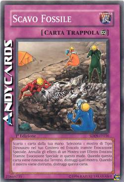 SCAVO FOSSILE
