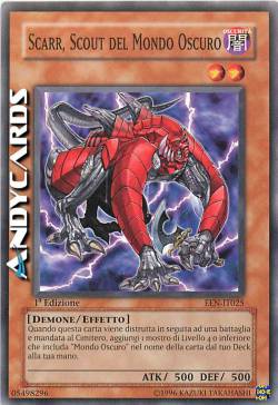 SCARR, SCOUT DEL MONDO OSCURO