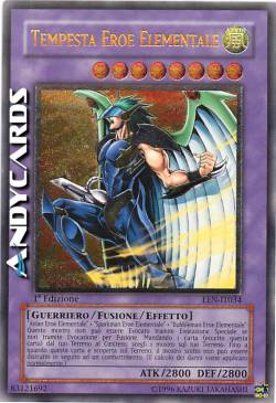 TEMPESTA EROE ELEMENTALE