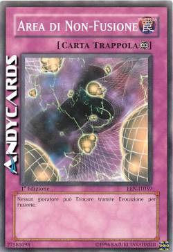 AREA DI NON-FUSIONE